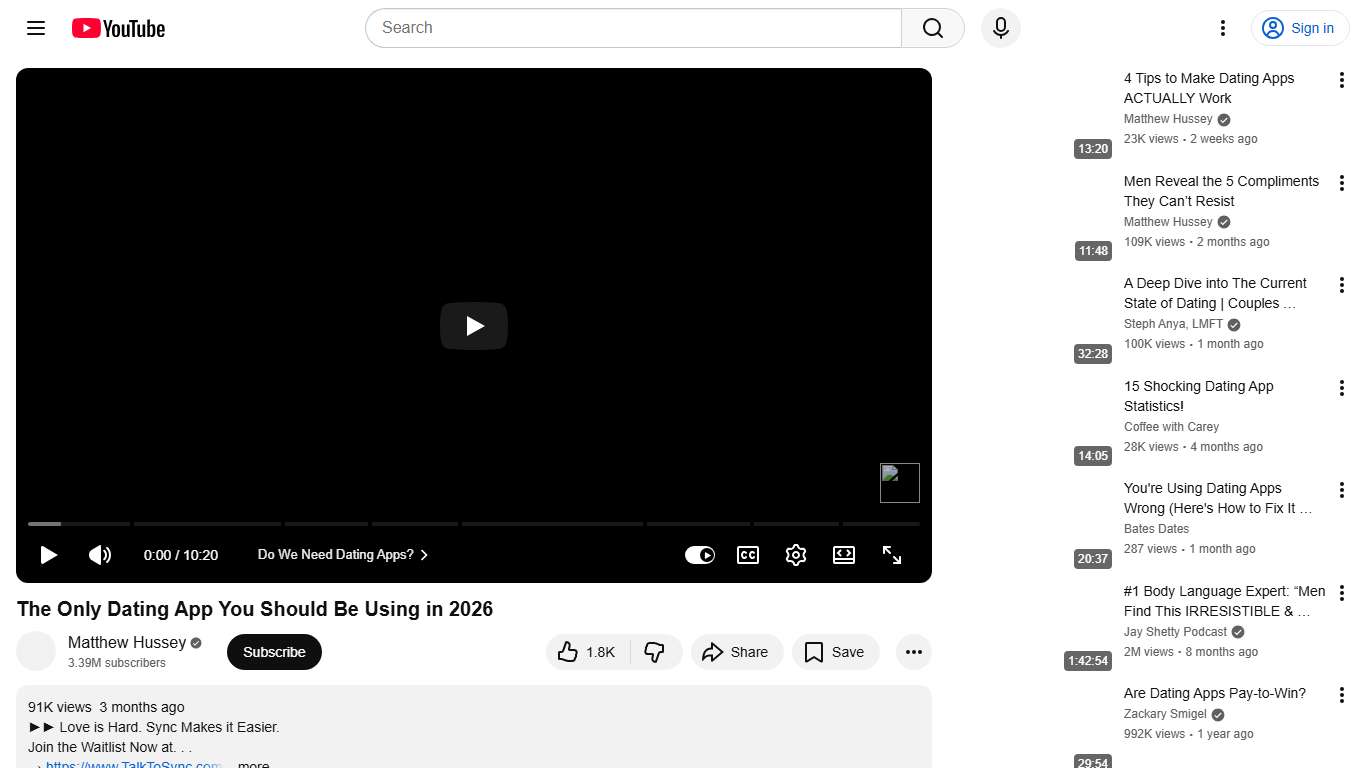 The Only Dating App You Should Be Using in 2026 - YouTube